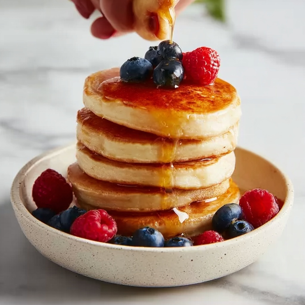 Olive Oil Pancakes Recipe - Recipe Image