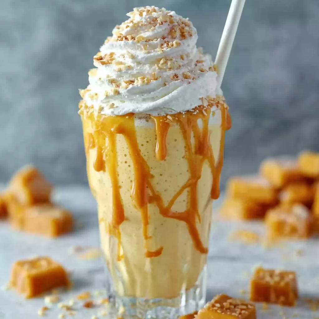 Summer Mango Coconut Float Milkshake Recipe - Recipe Image