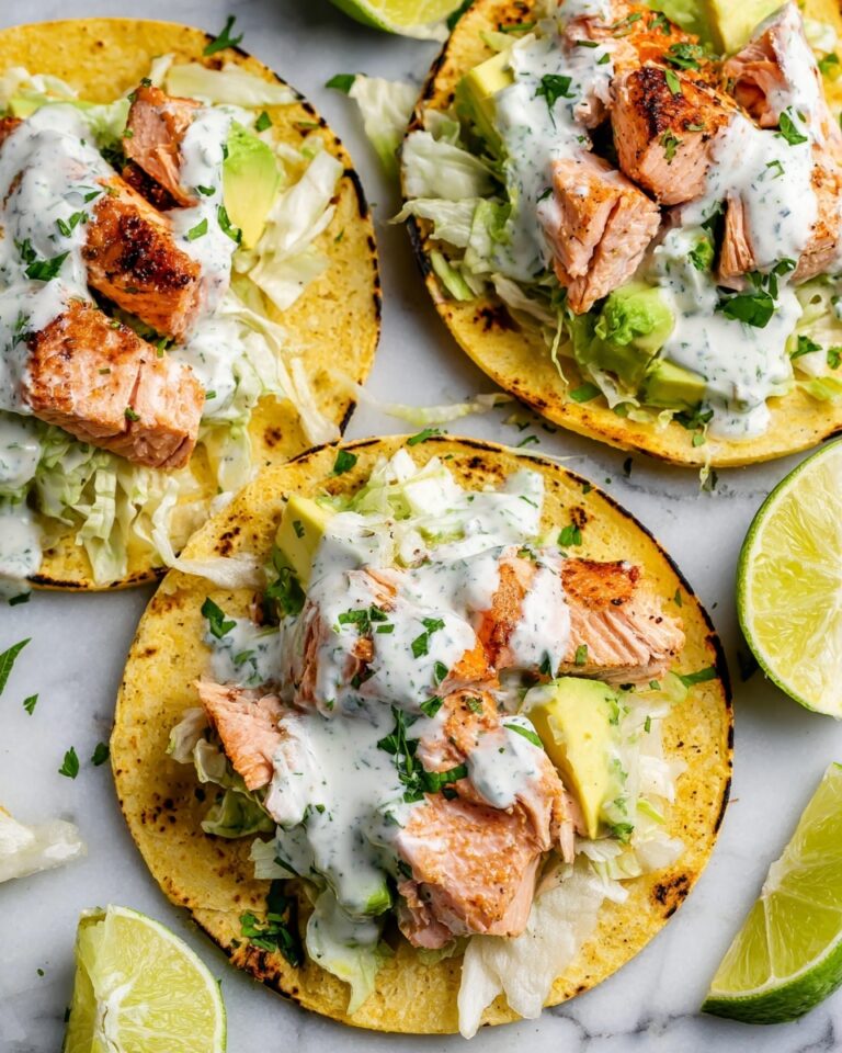 Baked Salmon Tacos Recipe