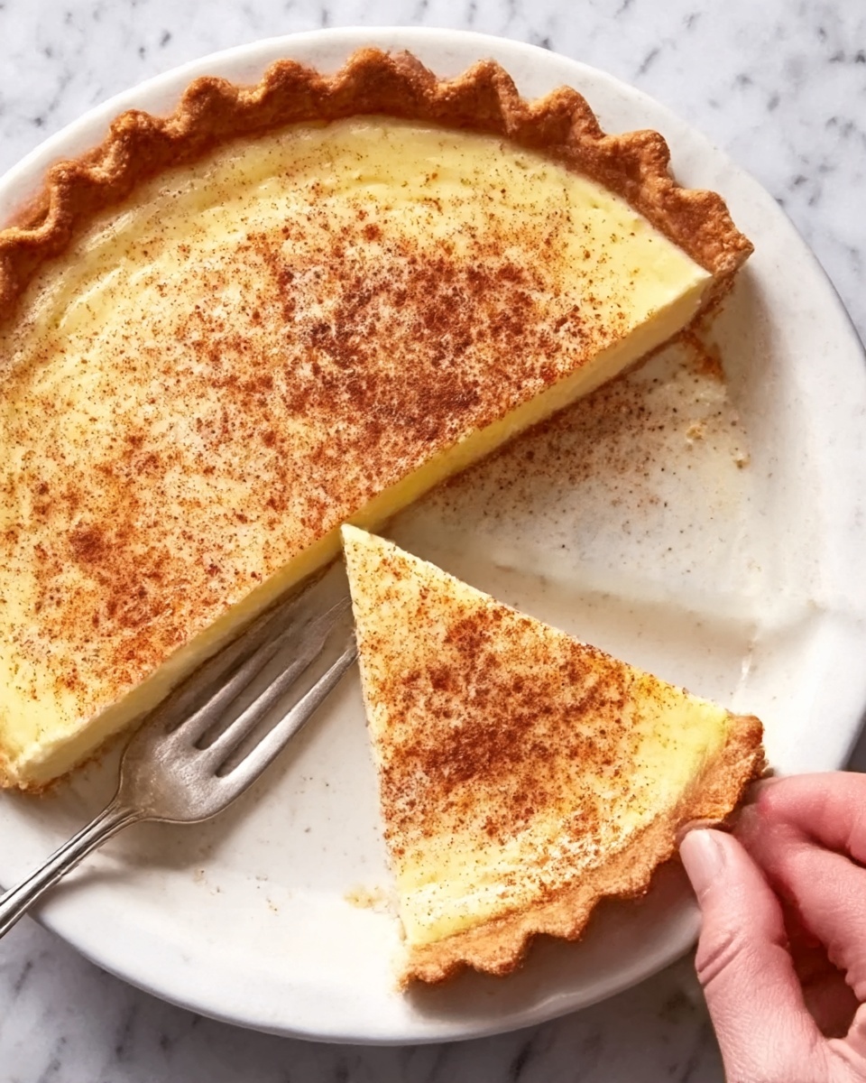 Classic Vanilla Custard Pie Recipe - Recipe Image