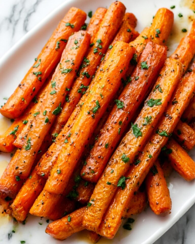 Roasted Parsley Carrots Recipe