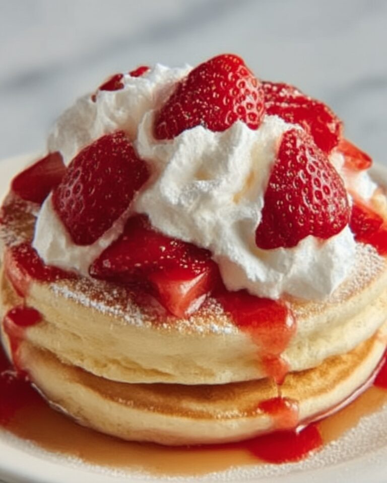 Strawberry Shortcake Pancakes Recipe