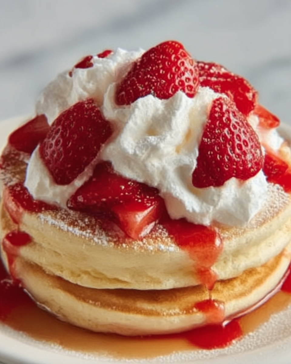 Strawberry Shortcake Pancakes Recipe - Recipe Image