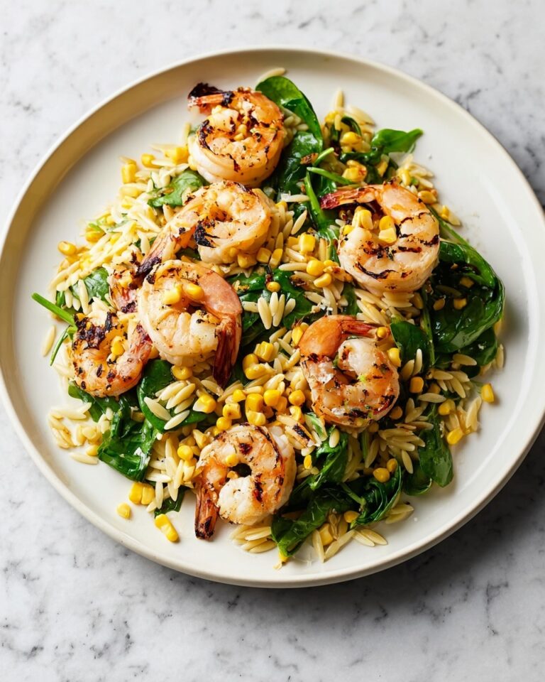 Cajun Grilled Shrimp and Orzo Salad Recipe