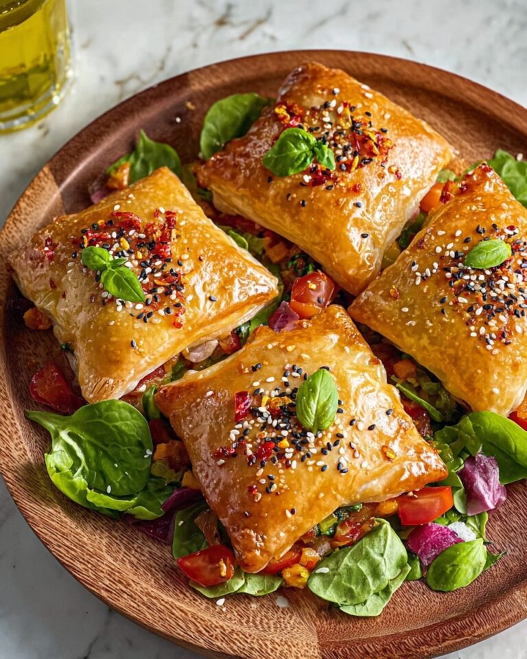 Puff Pastry Samosa Chaat Recipe