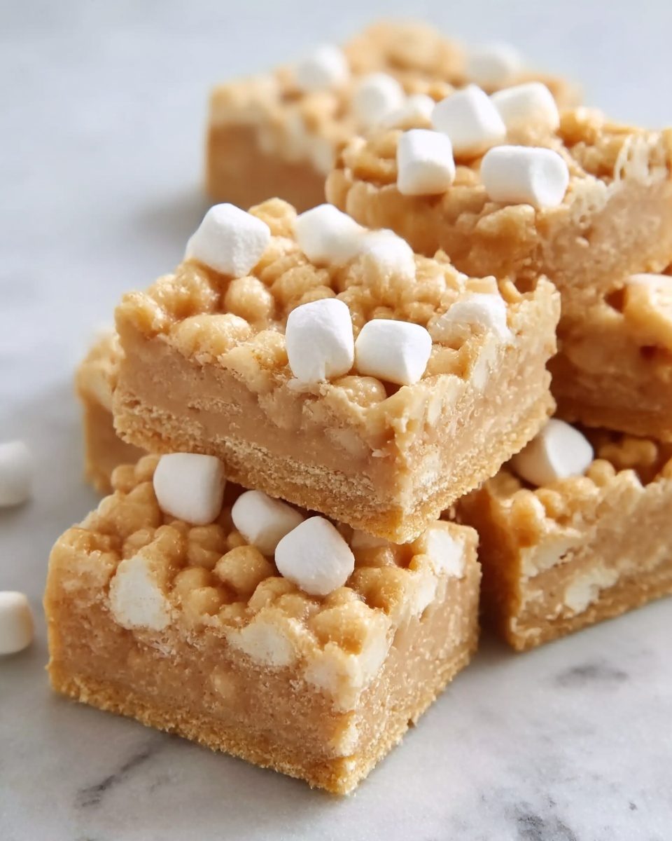 Fluffernutter Rice Krispie Treats Recipe - Recipe Image