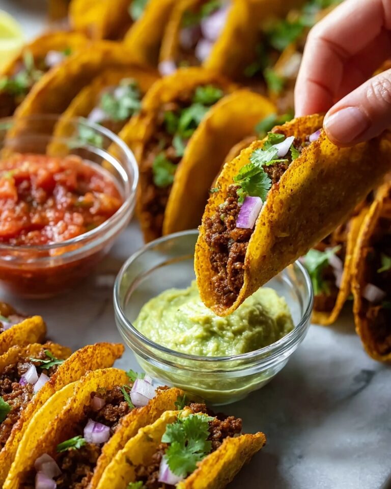 Crispy Ground Beef Tacos Recipe