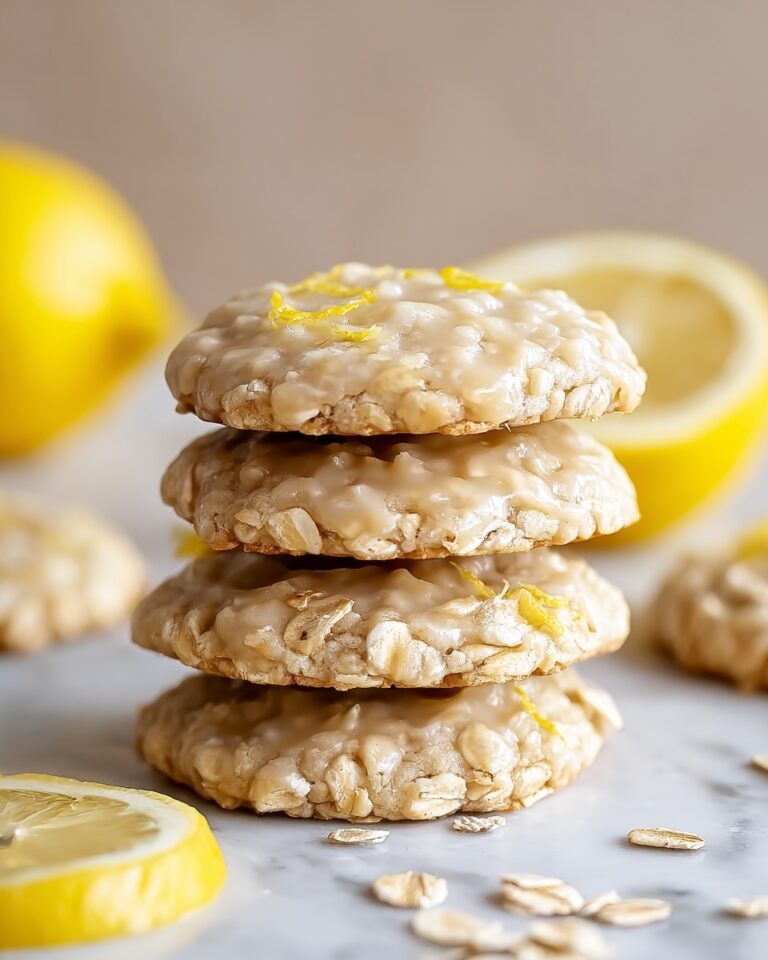 Lemon Oatmeal No-Bake Cookies Recipe