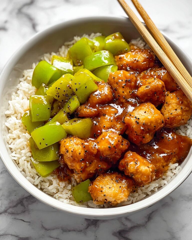 Black Pepper Chicken (Panda Express Copycat) Recipe