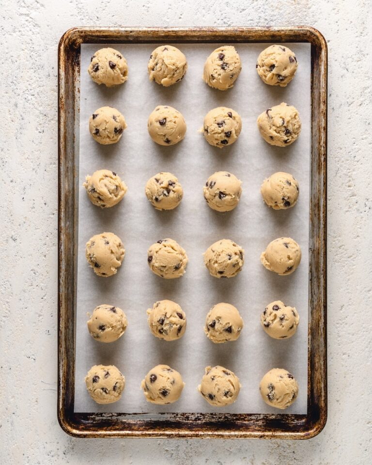 Freeze and Bake Air Fryer Chocolate Chip Cookies Recipe