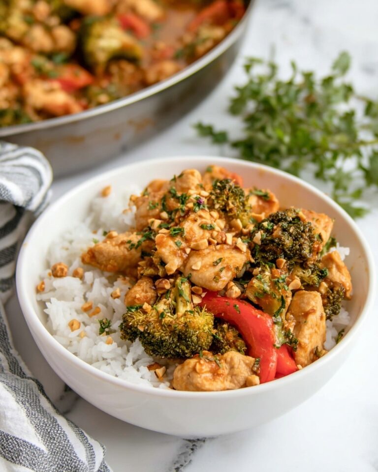 Easy Thai Peanut Chicken Recipe