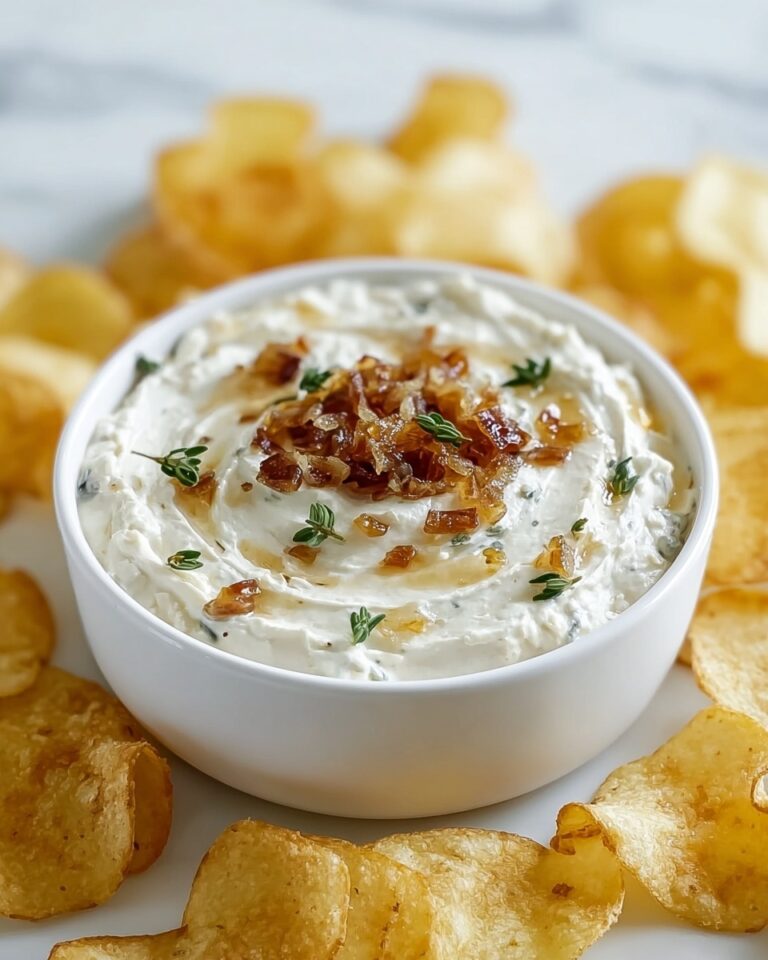 Creamy French Onion Dip Recipe
