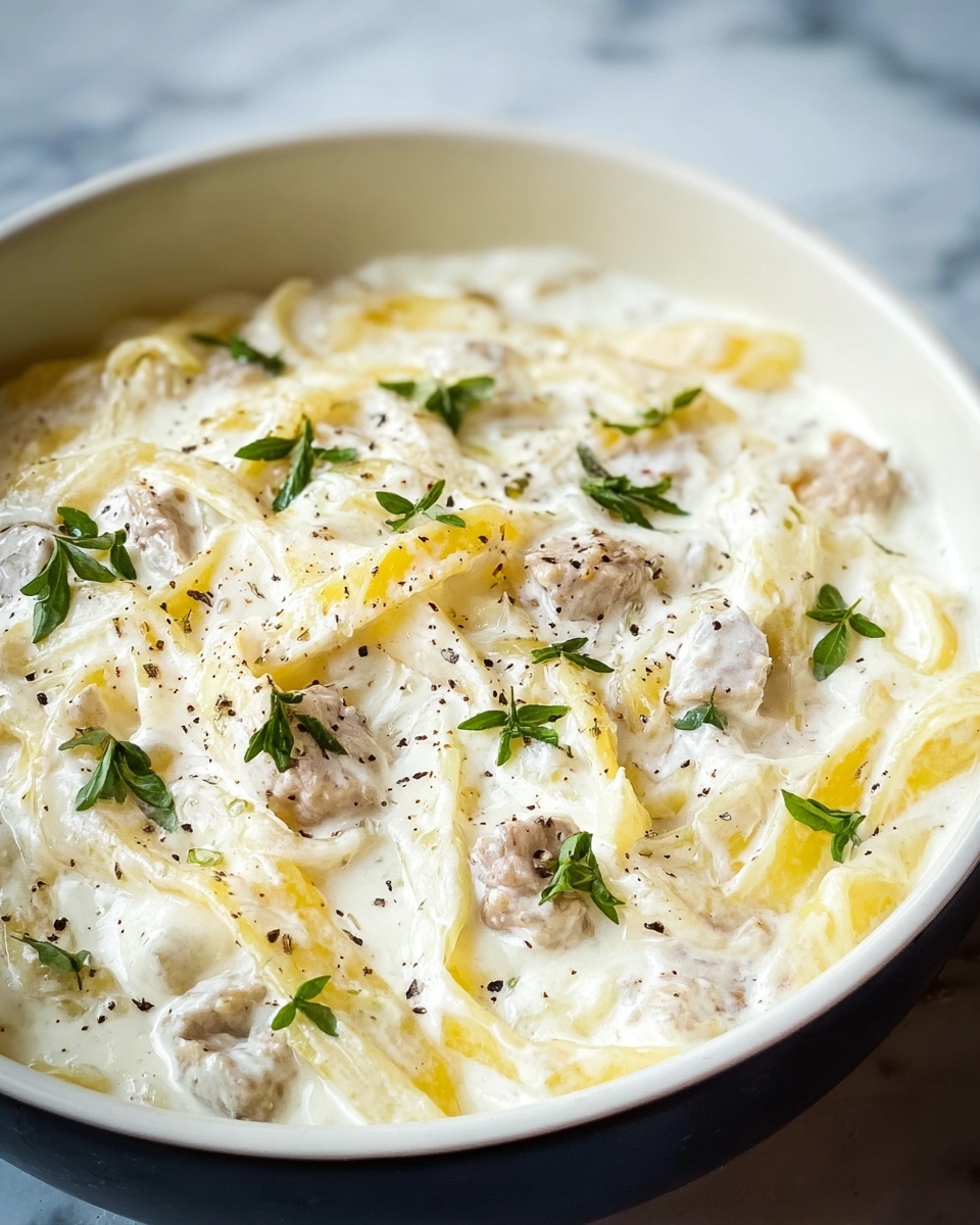 Crock Pot White Lasagna Soup Recipe - Recipe Image