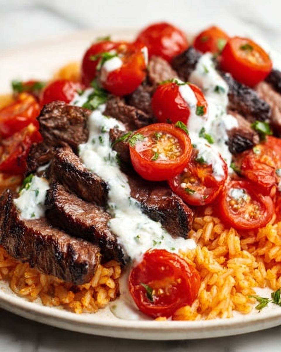 Steak & Queso Rice Recipe - Recipe Image
