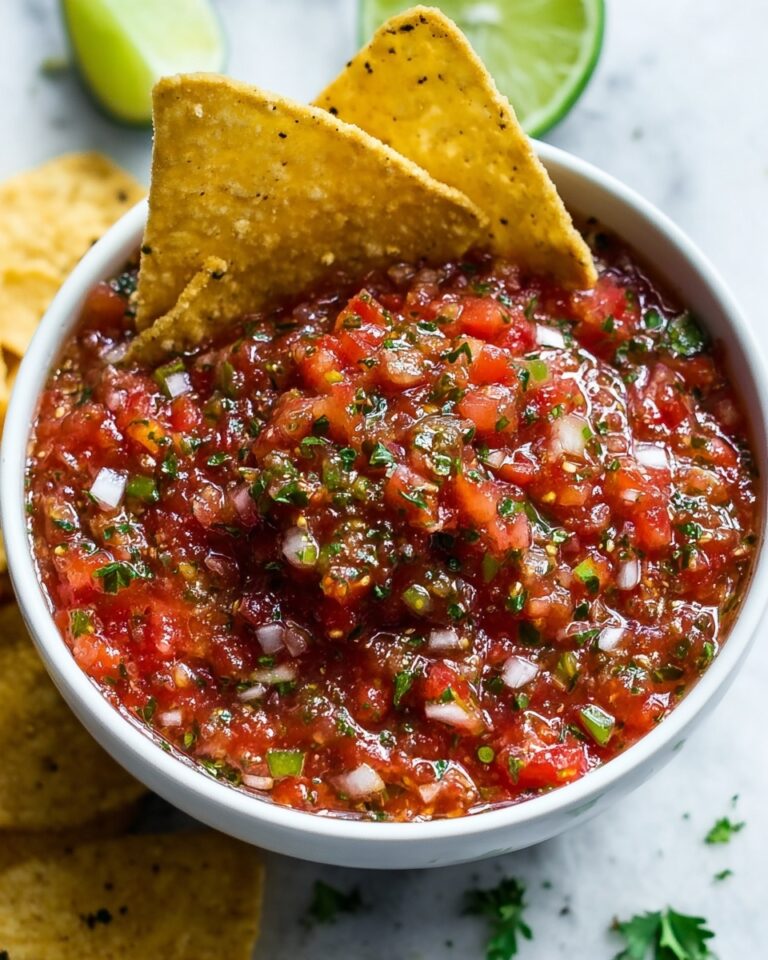 Fresh Homemade Salsa Recipe