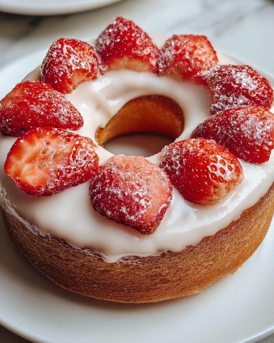 Strawberry Vanilla Bean Cronut Recipe - Recipe Image