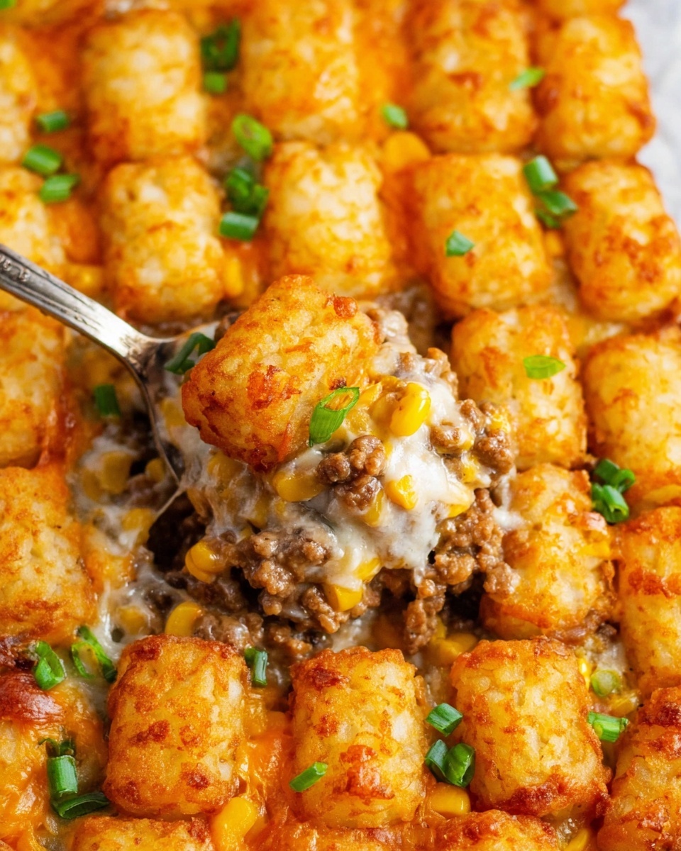 Tater Tot Casserole Recipe - Recipe Image