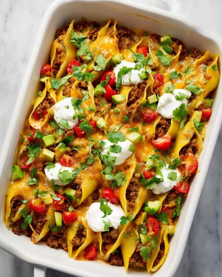Taco Stuffed Shells Recipe