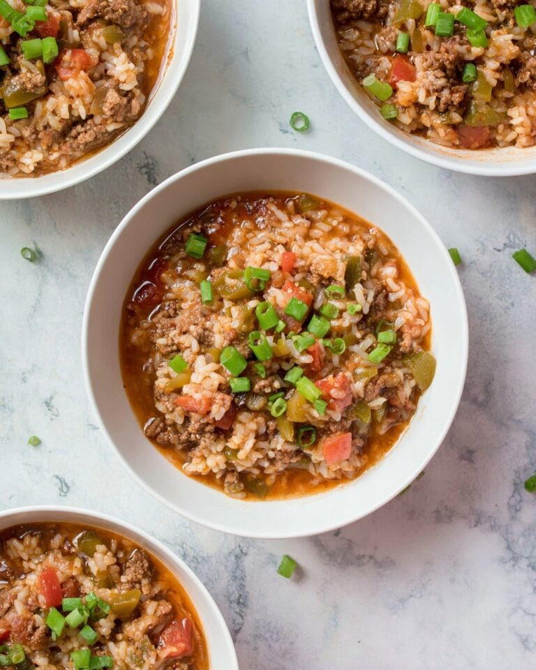 Instant Pot Stuffed Pepper Soup Recipe