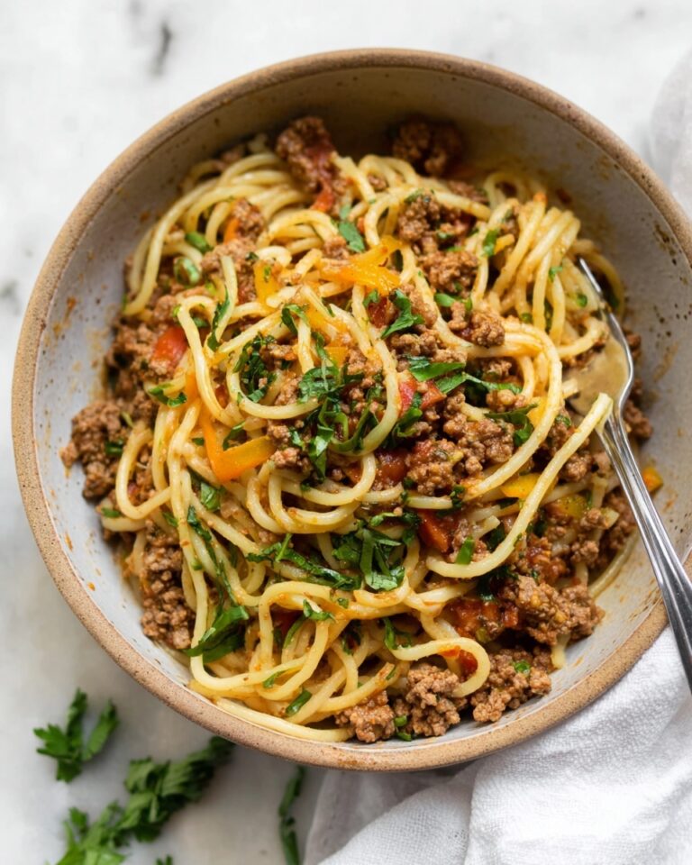 Instant Pot Spaghetti Sauce with Ground Meat and Vegetables Recipe