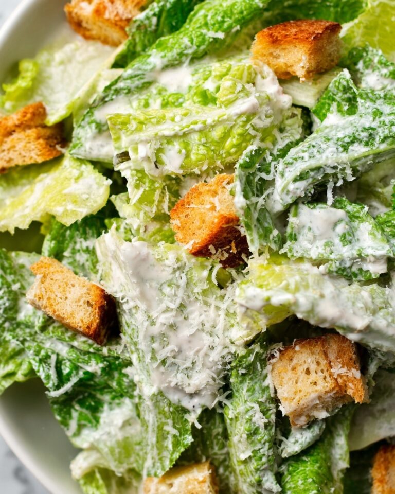 Easy Caesar Salad Dressing Recipe
