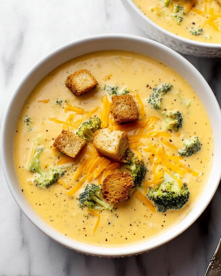 Easy Broccoli Cheddar Soup Recipe