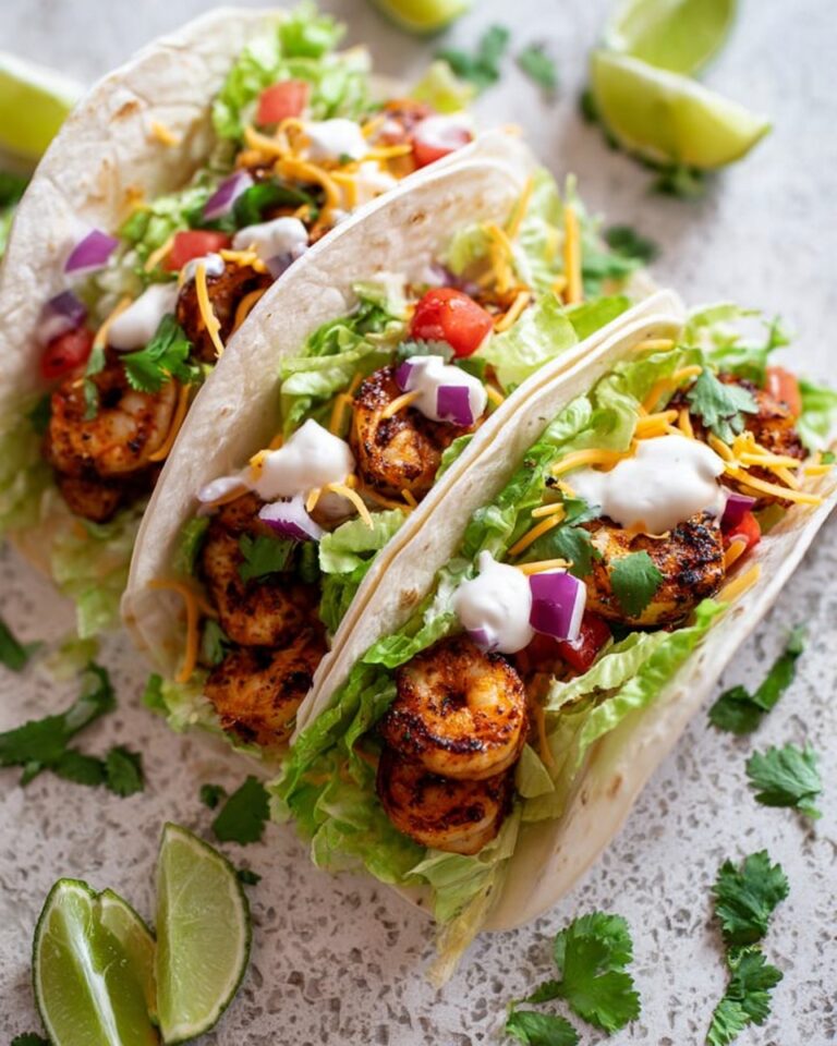 Easy Blackened Shrimp Tacos Recipe