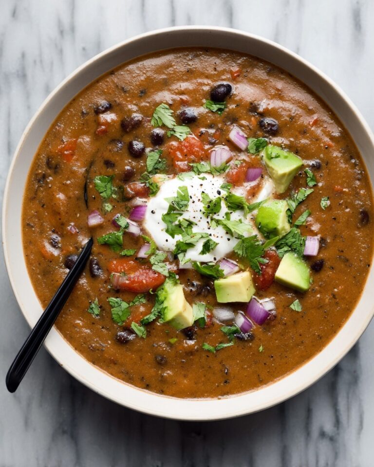 Easy Black Bean Soup Recipe