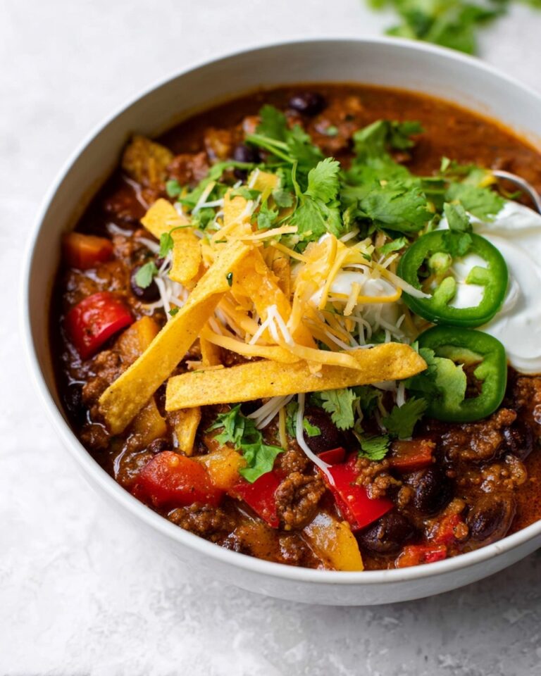 Easy Black Bean Chili Recipe