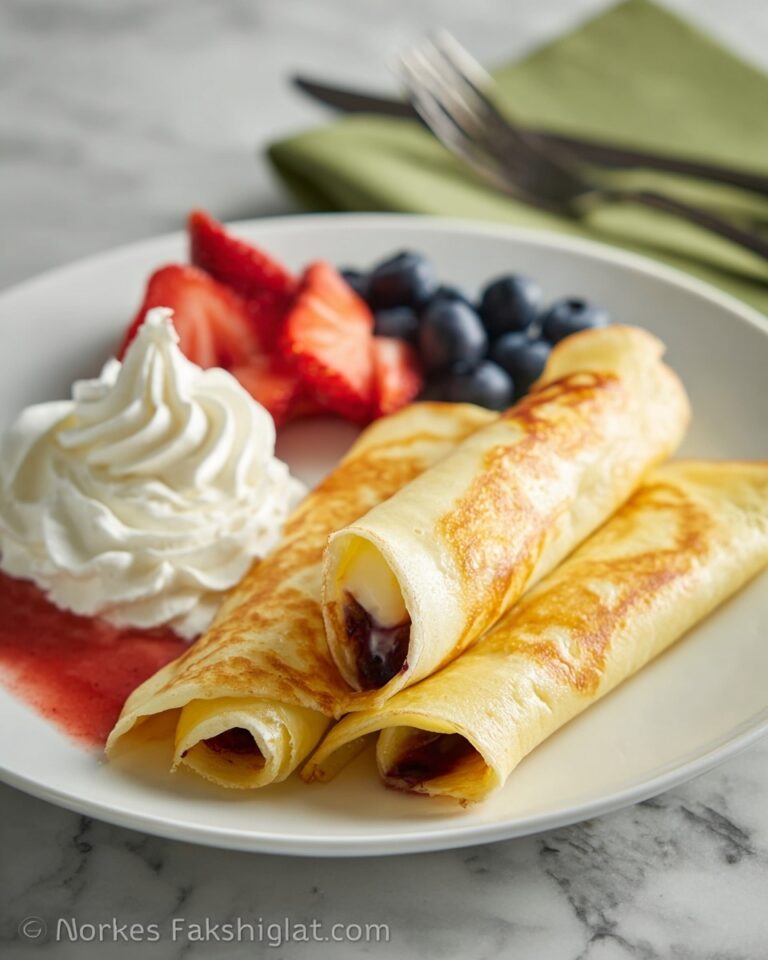 Nalesniki with Cheese and Raisins (Russian Crepes) Recipe