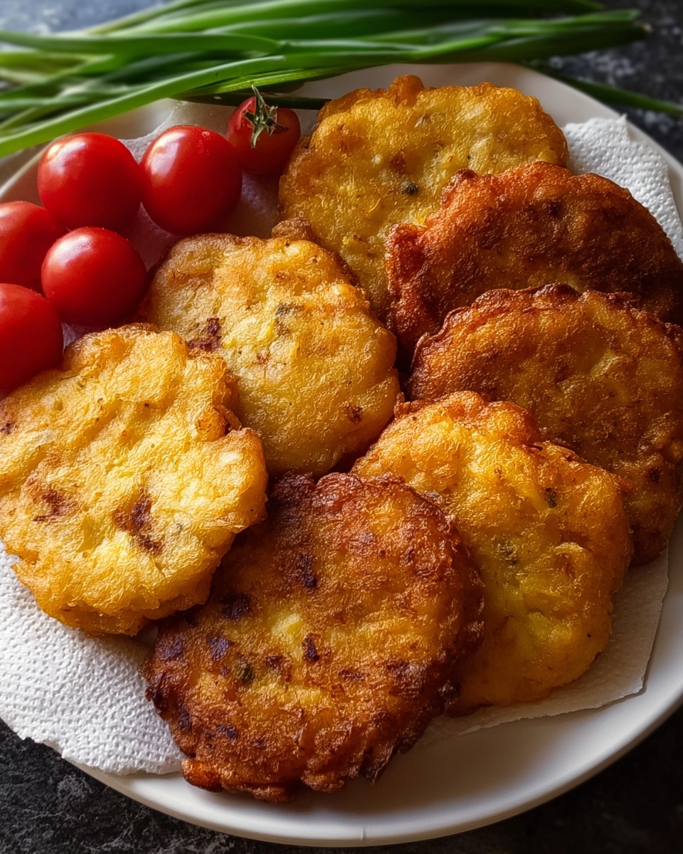 Cornmeal Onion Patties Recipe - Recipe Image