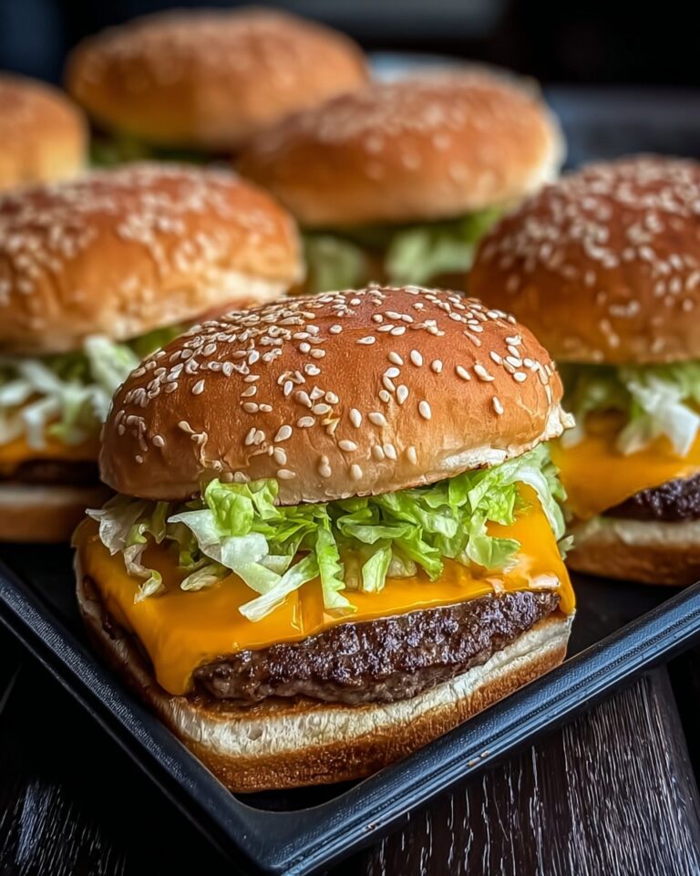 Mini Big Mac Recipe: A Bite-Sized Twist on the Fast Food Classic Recipe