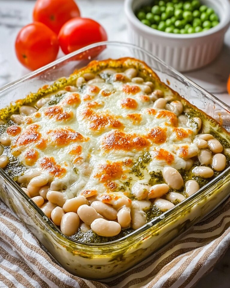 White Bean and Pesto Bake Recipe