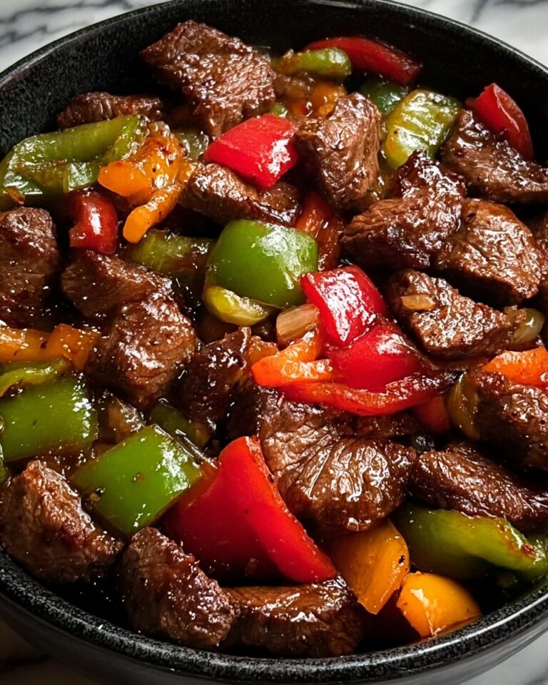 Crockpot Pepper Steak – A Savory and Tender Meal Made Easy Recipe