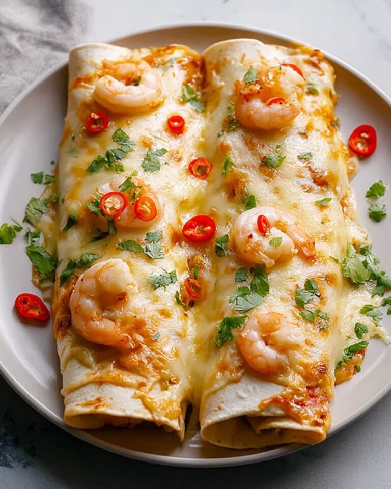 Creamy Shrimp Enchiladas Recipe