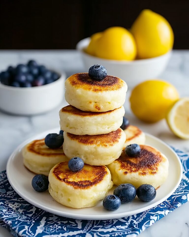 Bright and Fluffy Lemon Blueberry Pancake Bites Recipe