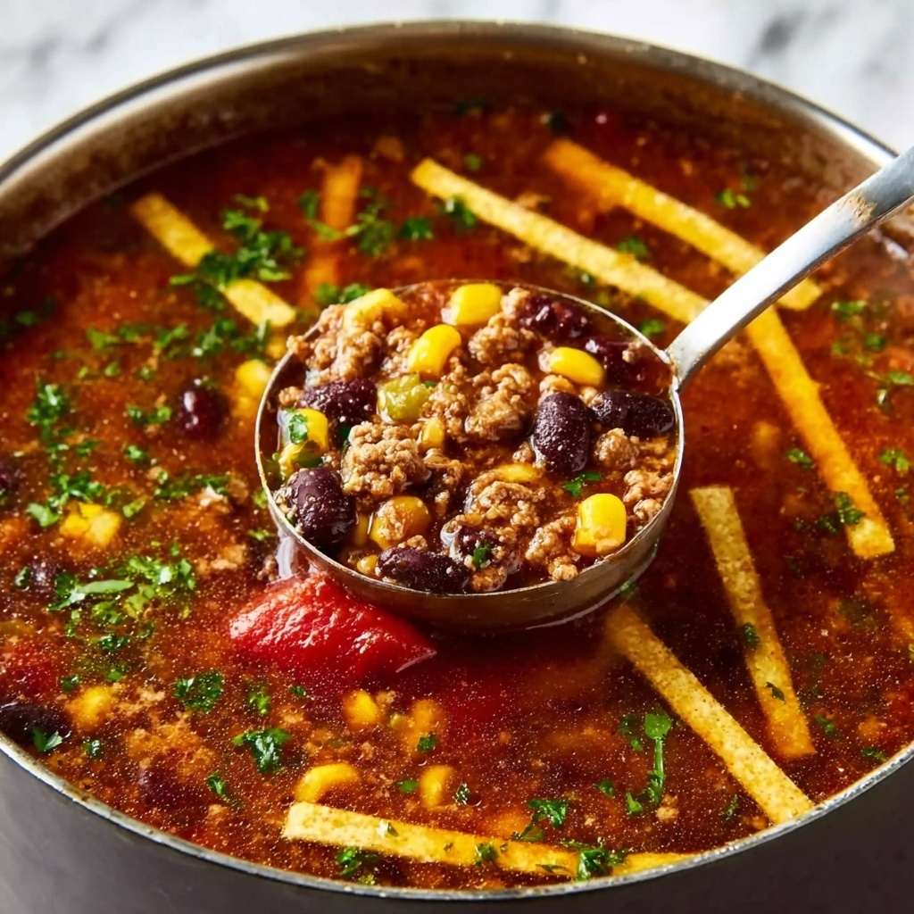 Easy Taco Soup Recipe - Recipe Image