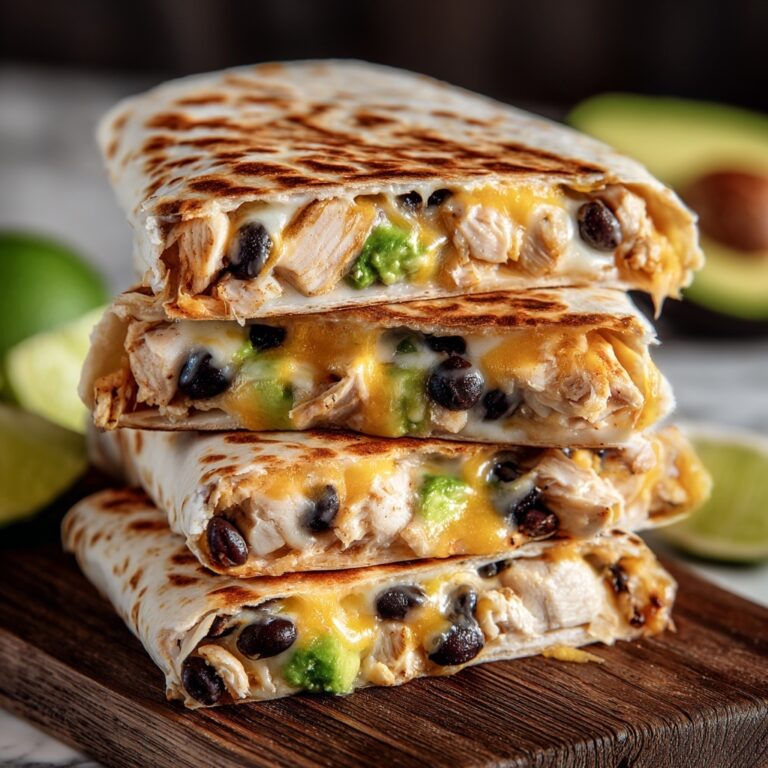 Southwest Chicken Folded Wraps Recipe