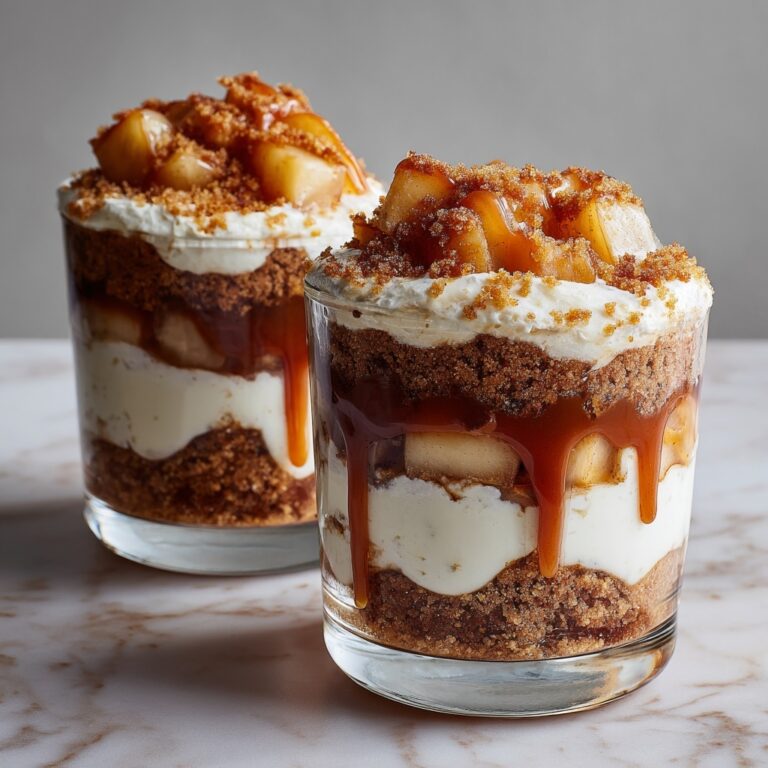 Caramel Apple Cheesecake Parfaits Recipe