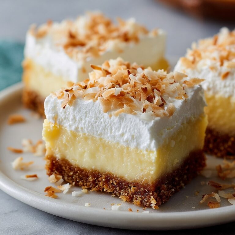Coconut Cream Pie Bars Recipe