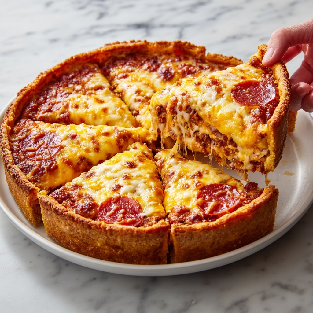 Hearty Pizza Pie Recipe - Recipe Image