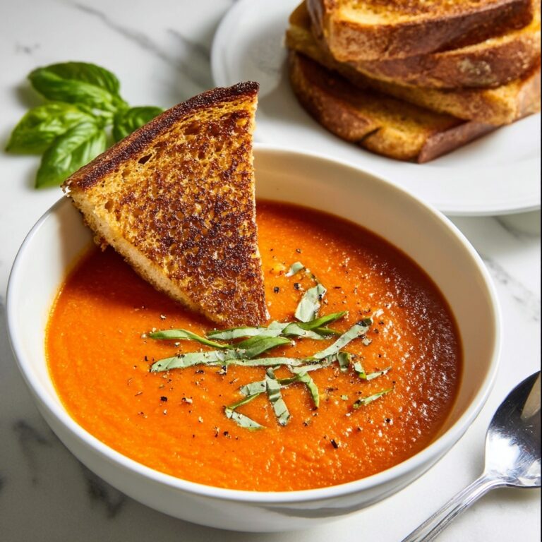 Roasted Red Pepper & Tomato Soup Recipe