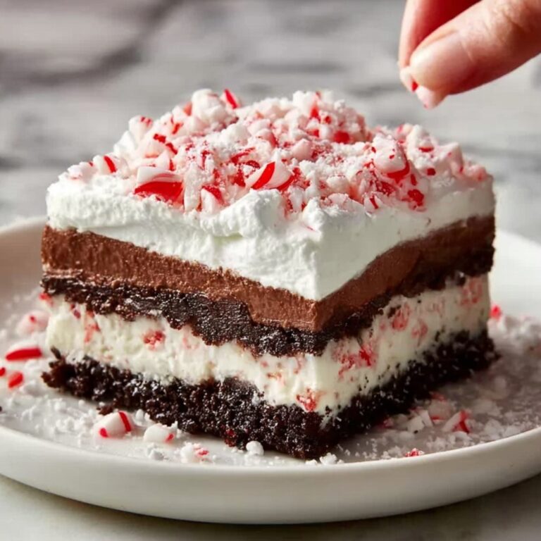 Chocolate Peppermint Lasagna Recipe