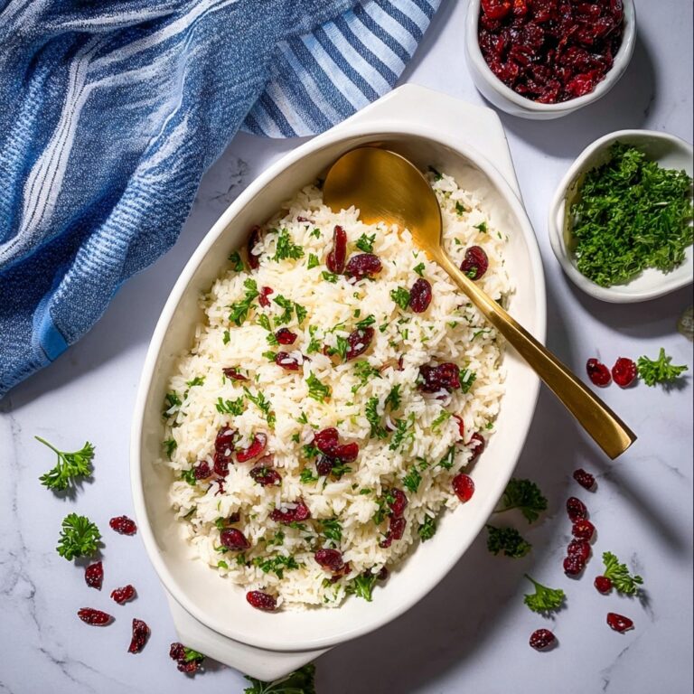 Rice Pilaf with Cranberries Recipe