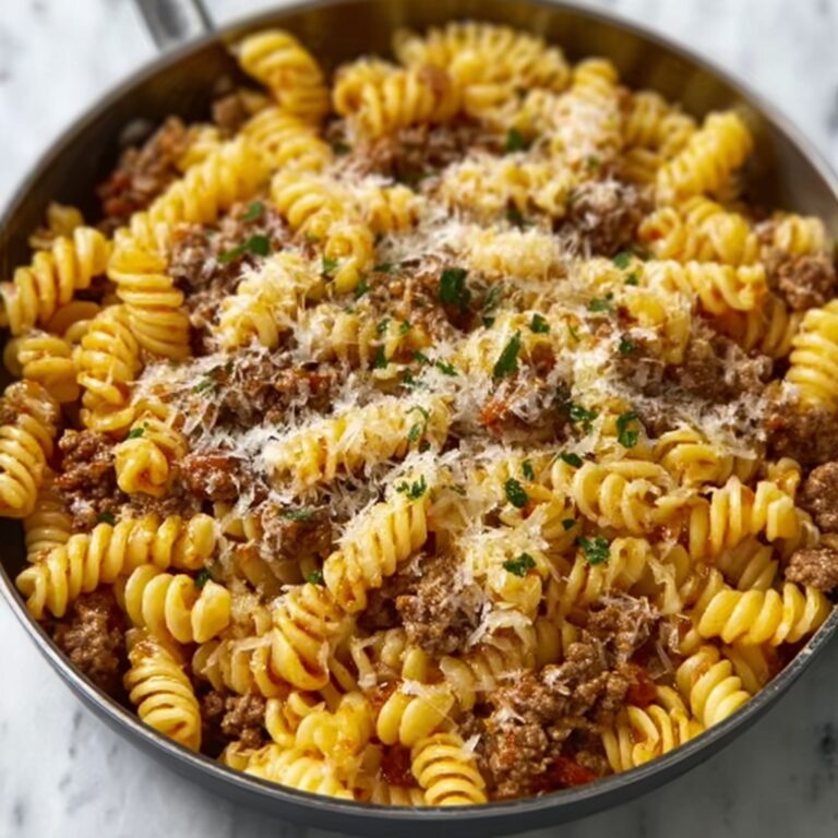 One-Pot Beef and Cheddar Ranch Pasta Recipe