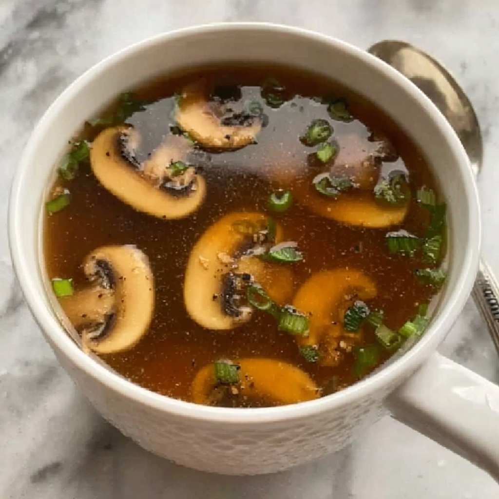 Japanese Clear Soup Recipe - Recipe Image