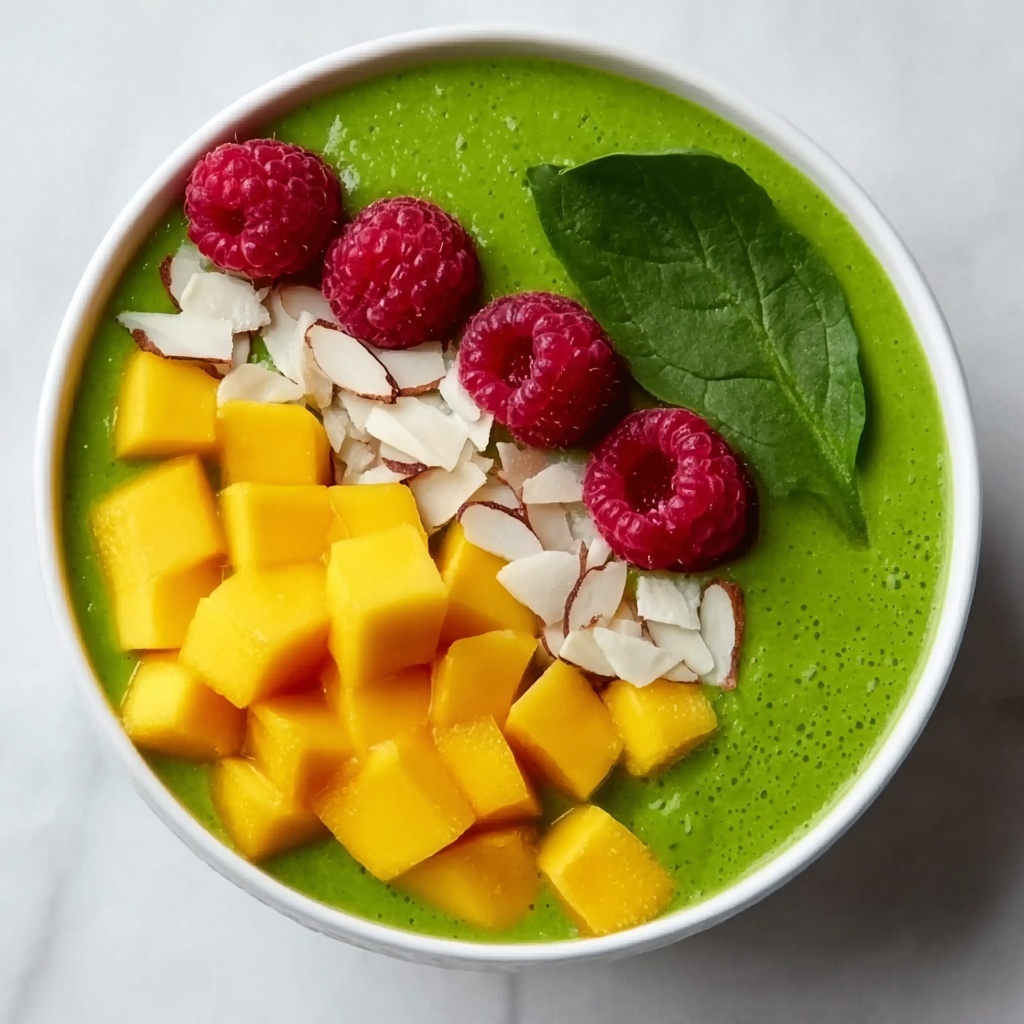 Green Mango Smoothie Bowl Recipe - Recipe Image