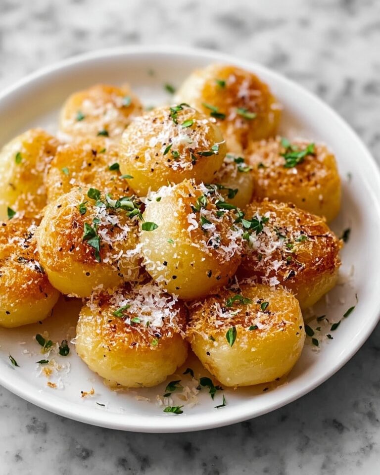 Oven Crispy Parmesan Potatoes Recipe