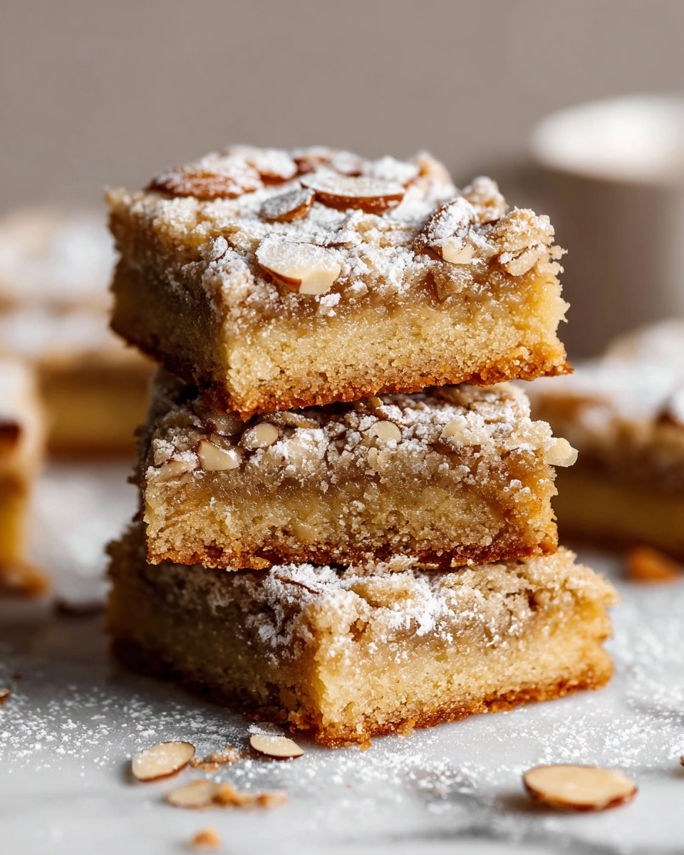 Almond Croissant Blondies Recipe - Recipe Image
