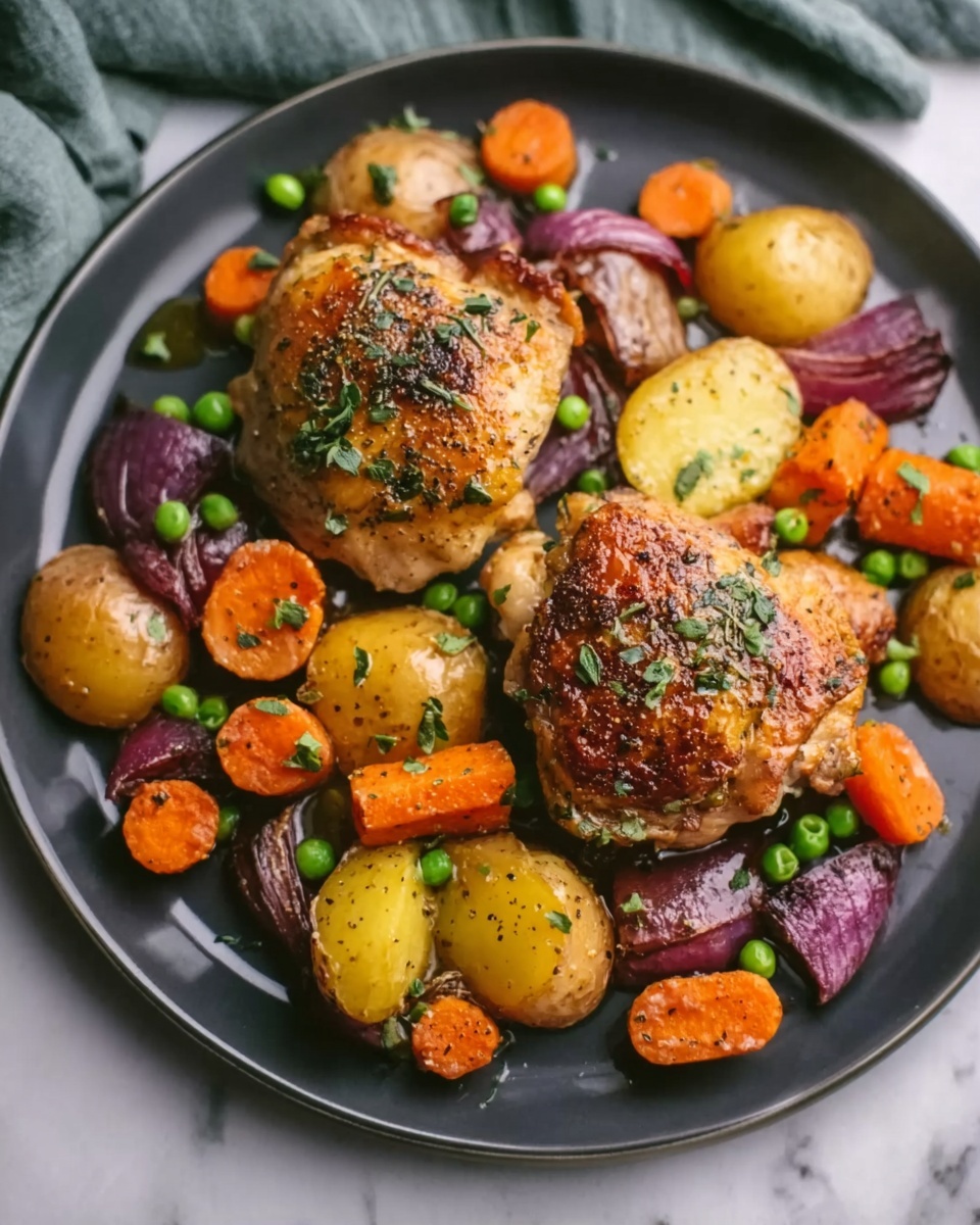 Autumn Chicken Roast with Root Vegetables Recipe - Recipe Image